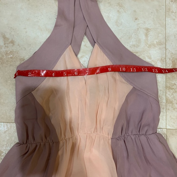 Blush & Lavendar Breathtaking Detailed Maxi Dress - Picture 7 of 13